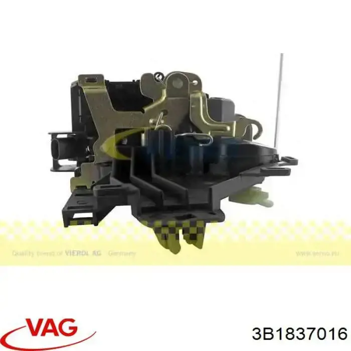 Купити 3B1837016 VAG Замок дверки правої передньої