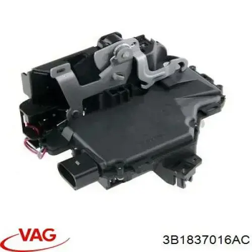 Замок передніх пасажирських дверей VAG 3B1837016AC ціна, від 19.75 USD