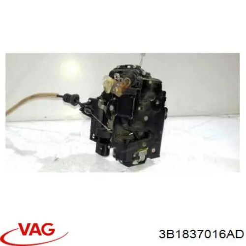Купити 3B1837016AD VAG Замок дверки правої передньої