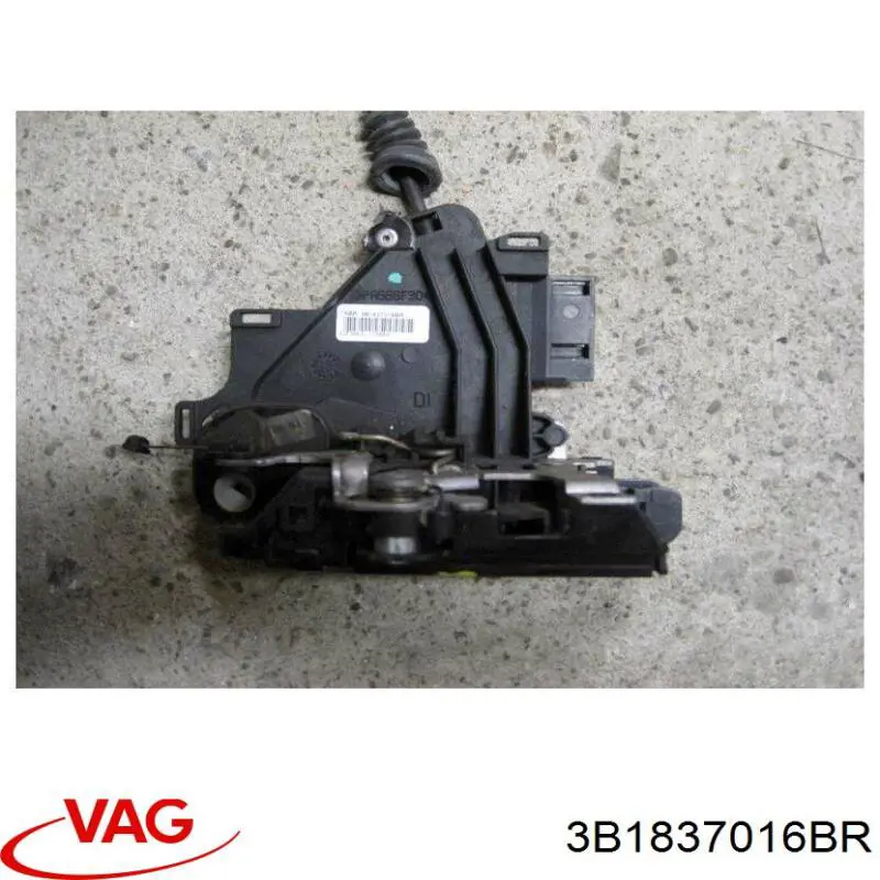 Замок дверки правої передньої 3B1837016BR VAG