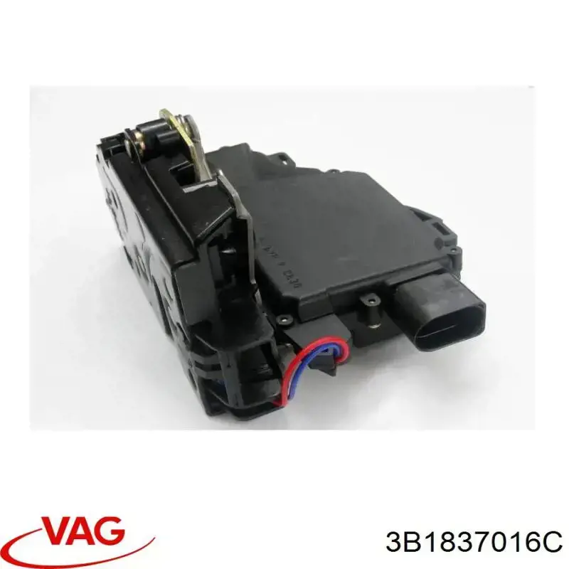 Замок передніх пасажирських дверей VAG 3B1837016C ціна, від 24.19 USD