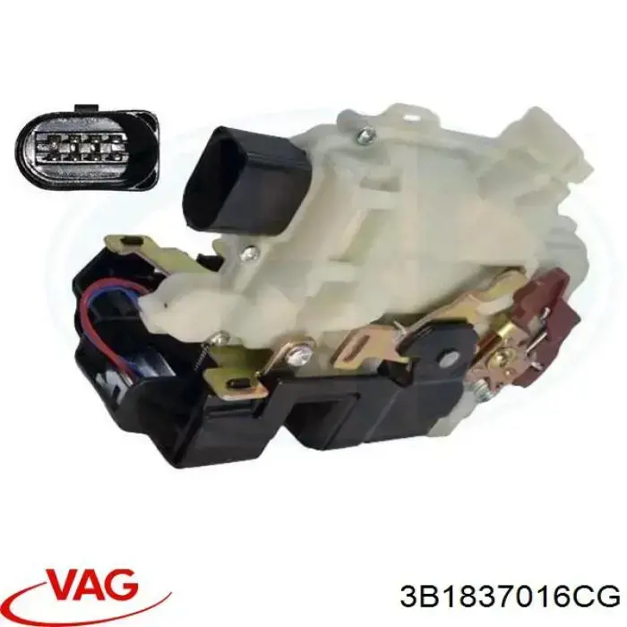 Купити 3B1837016CG VAG Замок дверки правої передньої