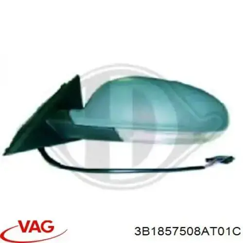 Дзеркало праве 388VWD115TPL VAG