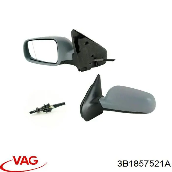 Скло дзеркала заднього виду, лівого VAG 3B1857521A ціна, від 27.42 USD