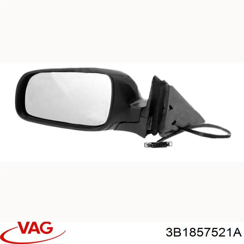 Дзеркальний елемент лівий VAG 1J1857521J