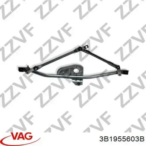  Трапеція двірників Skoda SuperB 1