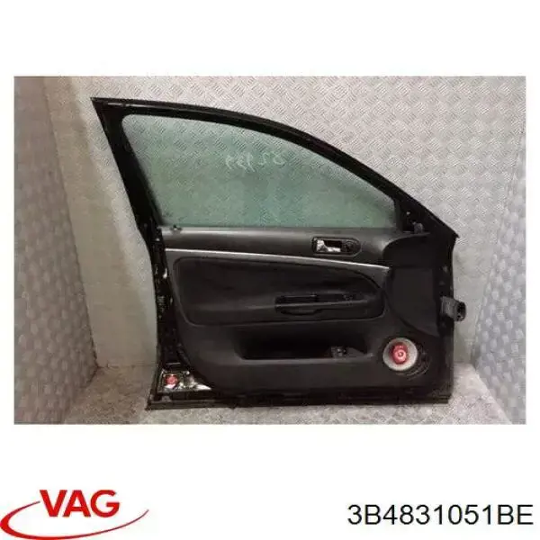 Двері передні ліві Skoda SuperB 1