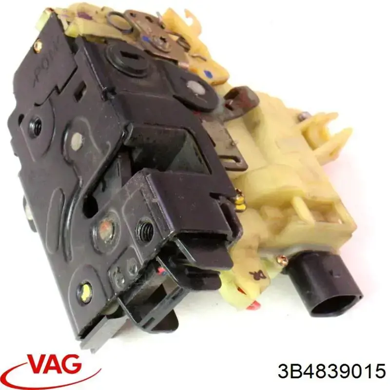 Замок задньої двері, лівої 3B4839015 VAG