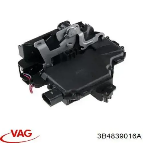 Замок задньої дверї, правої VAG 3B4839016A ціна, від 24.50 USD