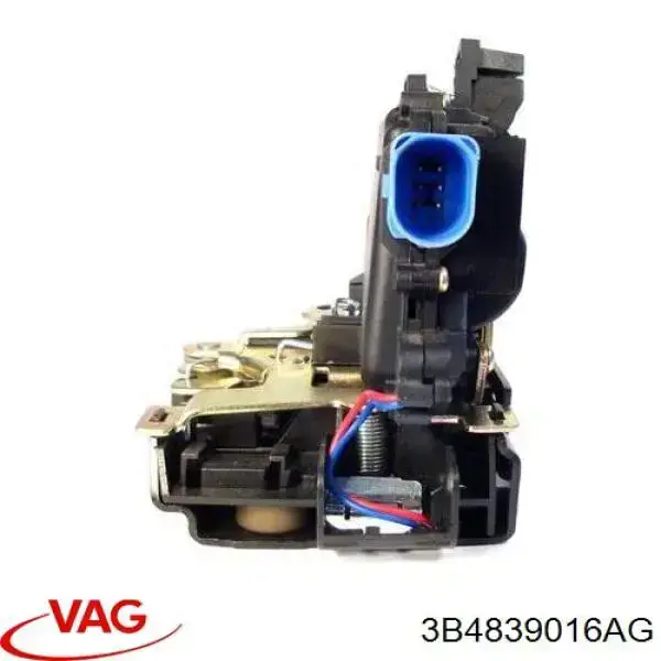 Замок задньої дверї, правої 3B4839016AG VAG