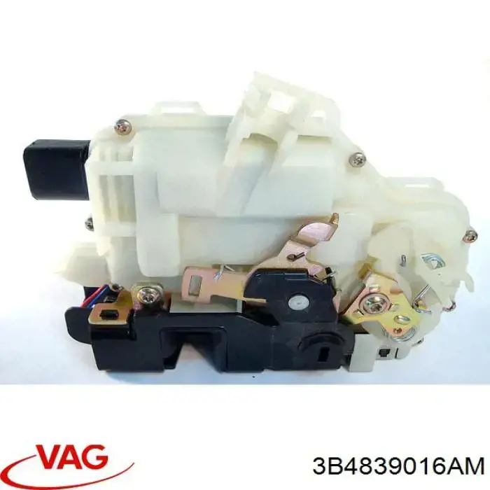 Замок задньої дверї, правої 3B4839016AM VAG