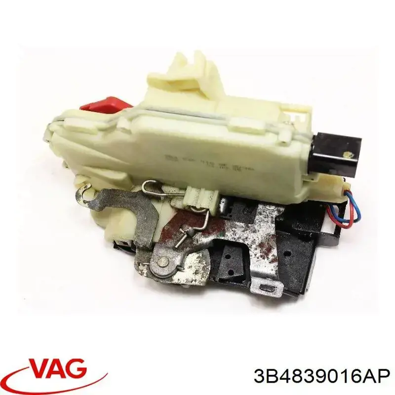 Замок задньої дверї, правої 3B4839016AP VAG