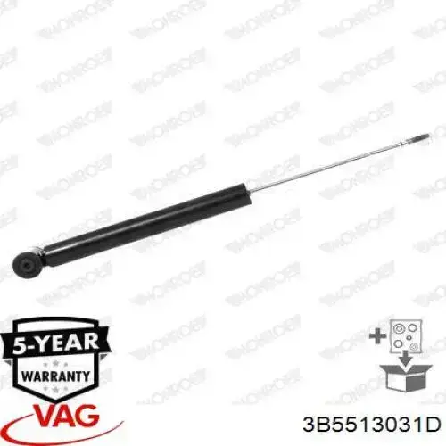 Амортизатор задній 3B5513031D VAG