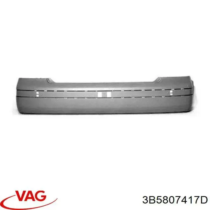 Бампер задній VAG 3B5807417D