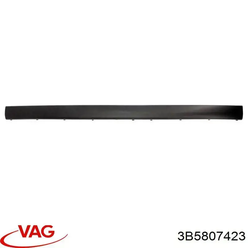 Молдинг заднього бампера, центральний VAG 3B5807423 ціна, від 31.29 USD