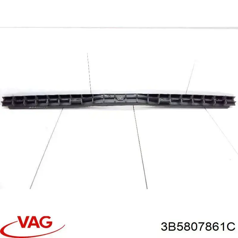Лівий кронштейн заднього бампера VAG 3B5807861C ціна, від 4.24 USD
