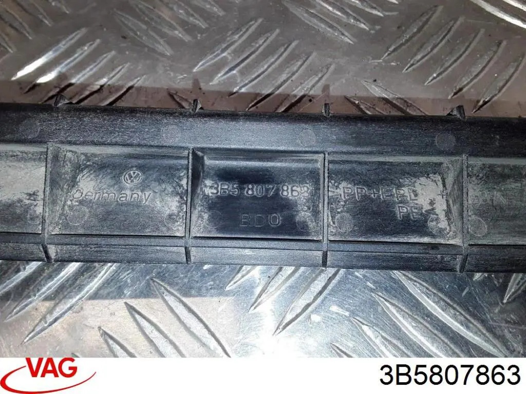 3B5807863 VAG Кріплення бамера ліве