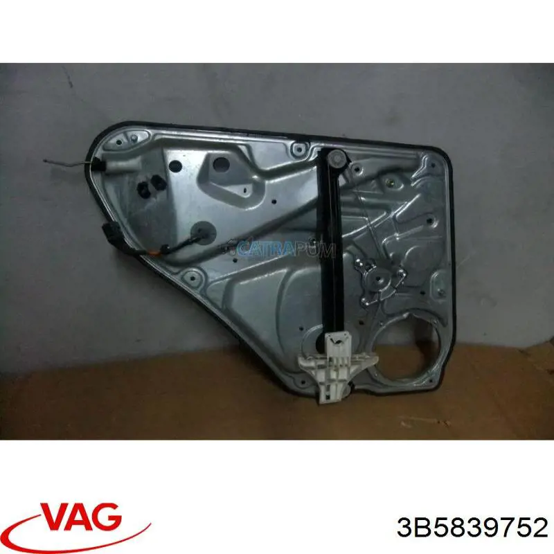 3B5839752 VAG Склопідйомник задніх правих дверей