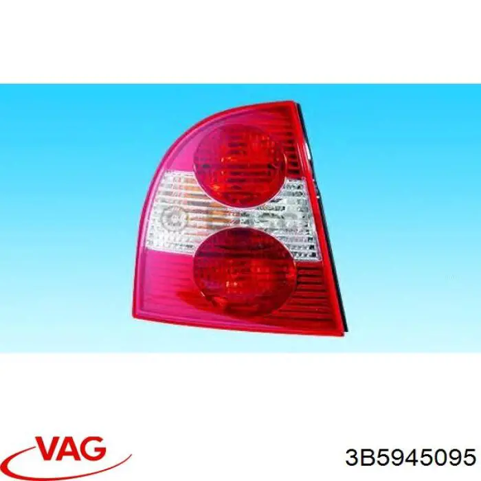 Ліхтар задній лівий VAG 3B5945095 ціна, від 42.33 USD