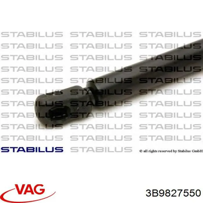 Купити 3B9827550 VAG Амортизатор двері багажника