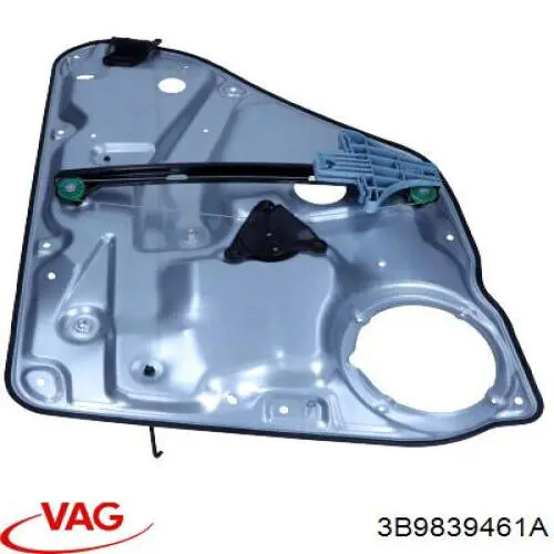 Купити 3B9839461A VAG Механізм склопідіймача двері задньої, лівої