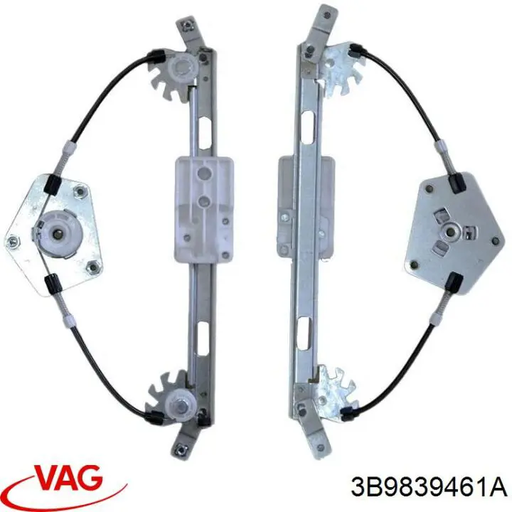 Склопідйомник задніх лівих дверей VAG 3B9839461A ціна, від 41.56 USD