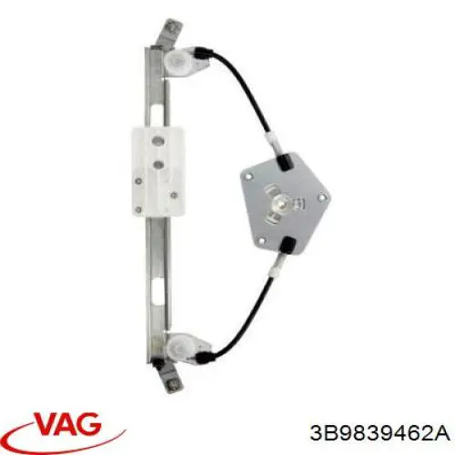 Купити 3B9839462A VAG Механізм склопідіймача двері задньої, правої