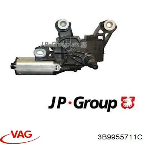 Купити 3B9955711C VAG Двигун склоочисника заднього скла