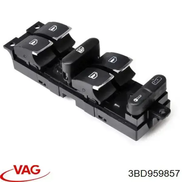 3BD959857 VAG Кнопки переднього лівого склопід'ємника