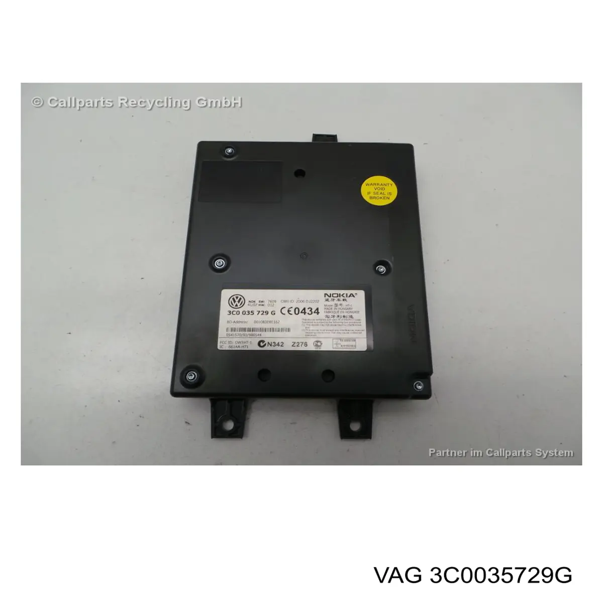  VAG 3C0035729G