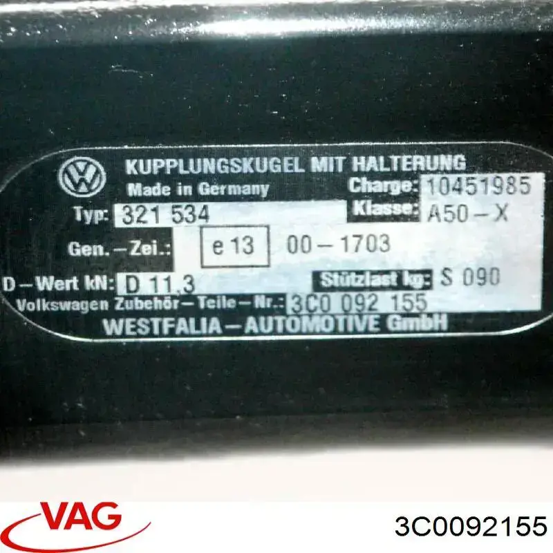 3C0092155 VAG 