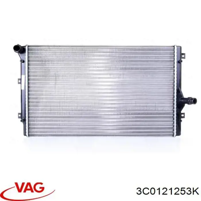 Радіатор основний VAG 3C0121253K ціна, від 31.67 USD