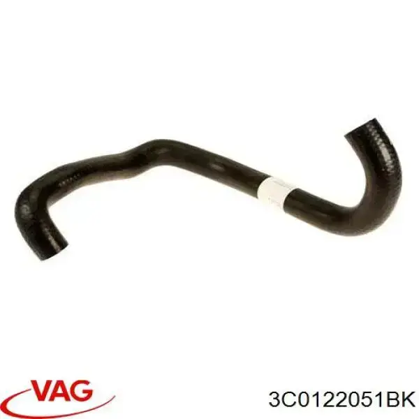 Купити 3C0122051BK VAG Шланг/патрубок радіатора охолодження, нижній