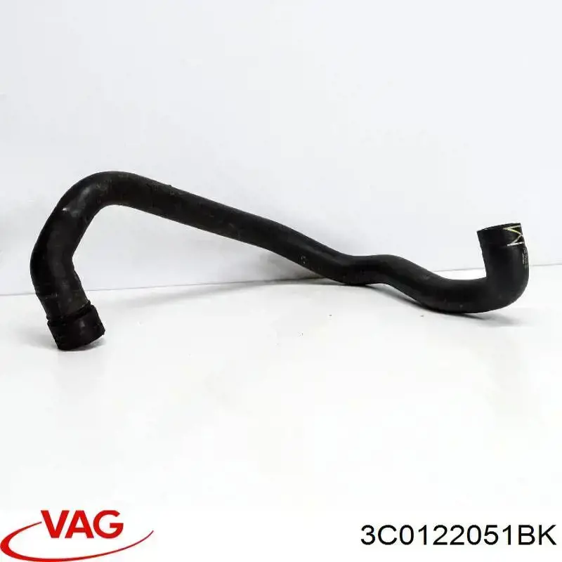 Шланг/патрубок радіатора охолодження, нижній VAG 3C0122051BK