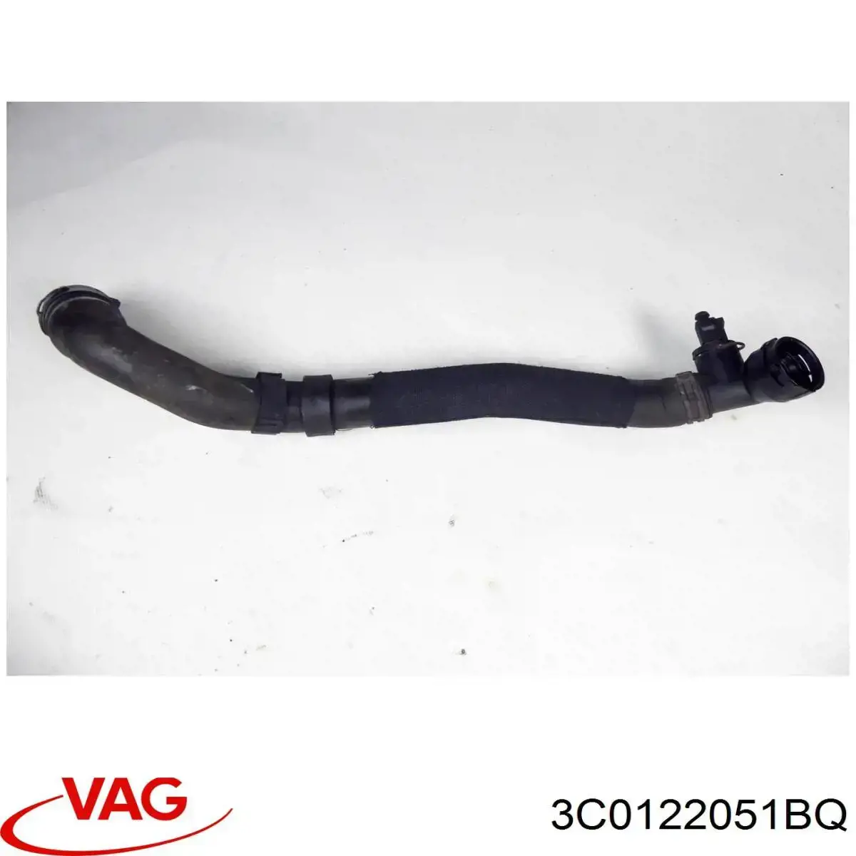 Шланг/патрубок радіатора охолодження, нижній VAG 3C0122051BQ ціна, від 12.94 USD