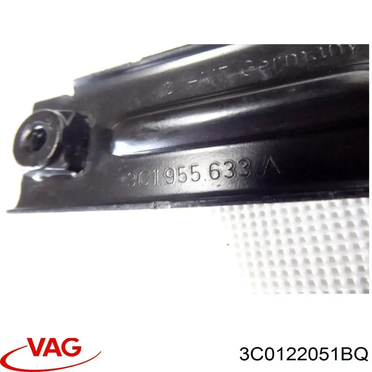 Купити 3C0122051BQ VAG Шланг/патрубок радіатора охолодження, нижній