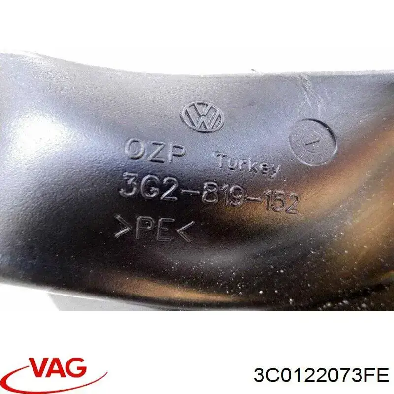 Купити 3C0122073FE VAG Шланг/патрубок радіатора охолодження, верхній
