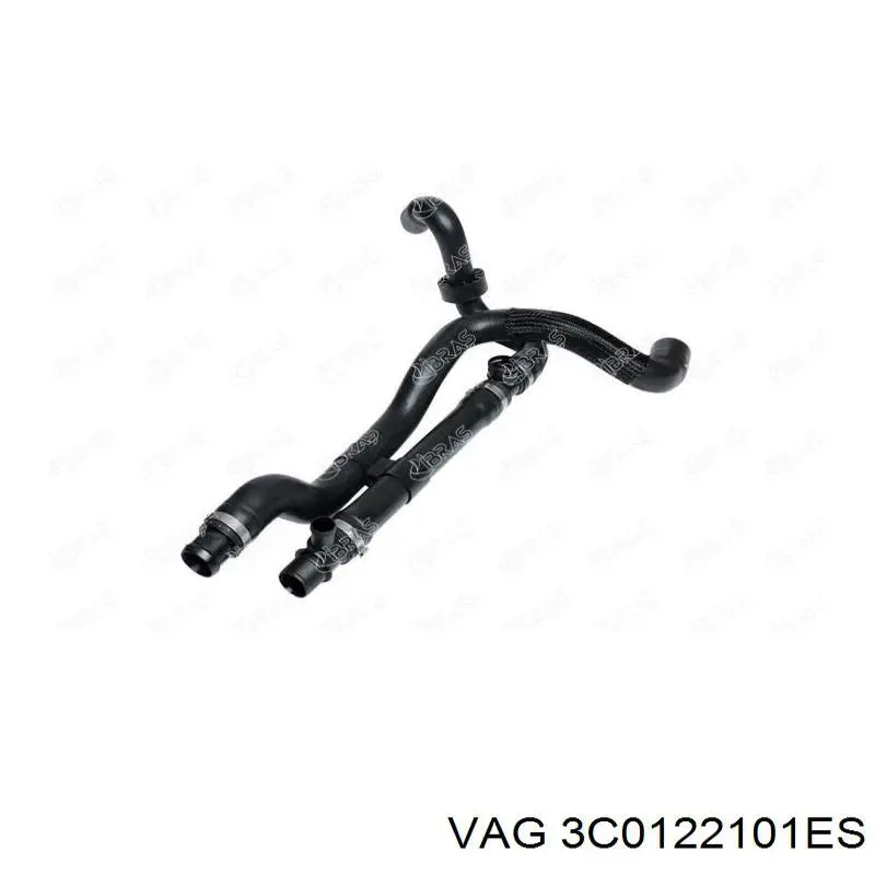 3C0122101ES VAG Шланги системи охолодження