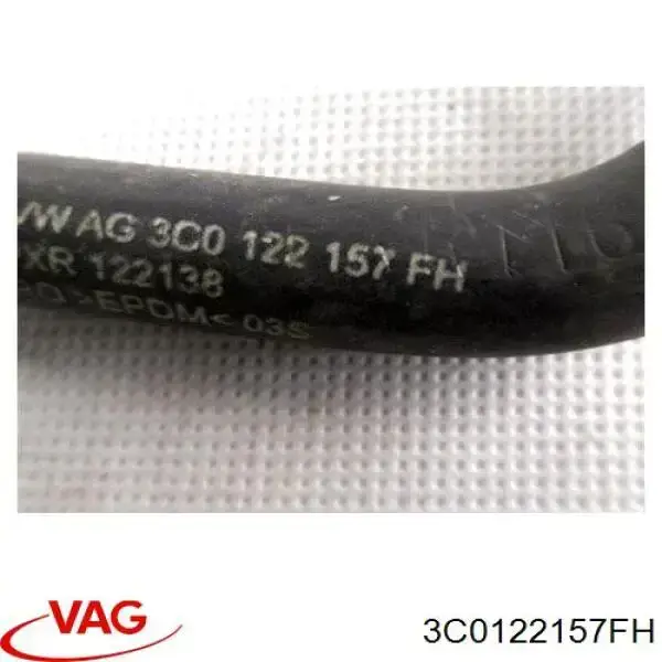 Шланг/патрубок системи охолодження VAG 3C0122157FH ціна, від 11.80 USD