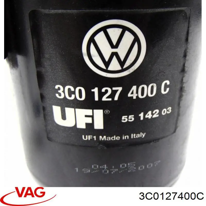 Корпус паливного фільтра 3C0127400C VAG