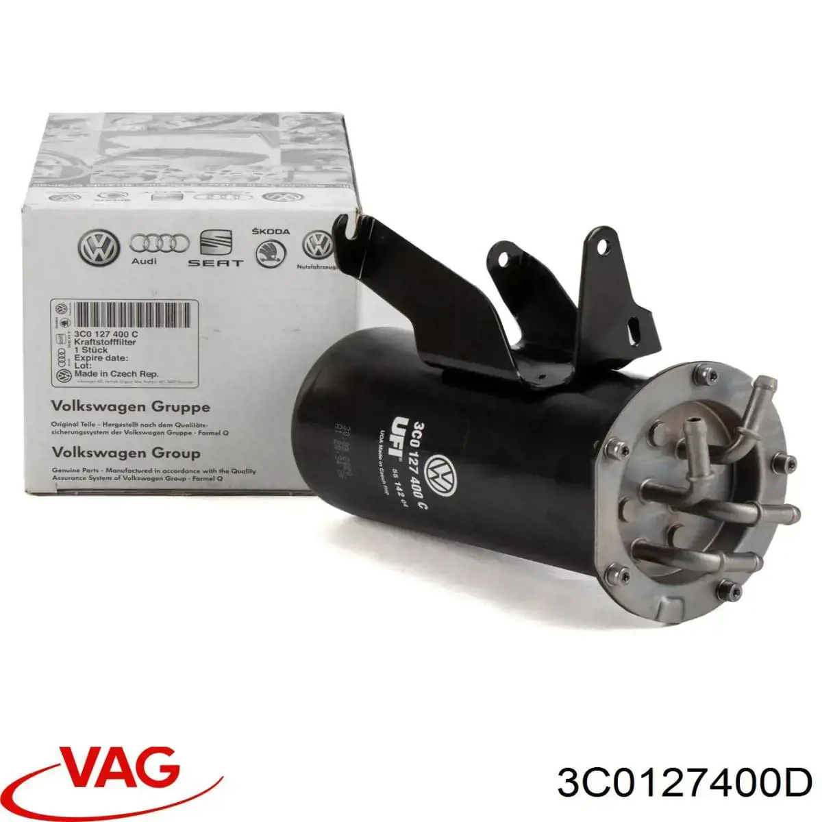 3C0127400D VAG Корпус паливного фільтра