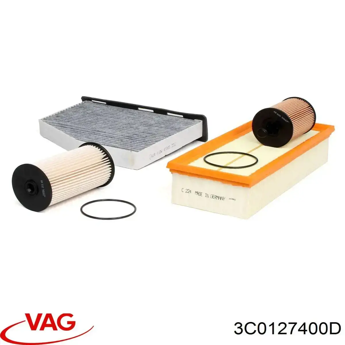 Корпус паливного фільтра VAG 3C0127400D ціна, від 49.49 USD