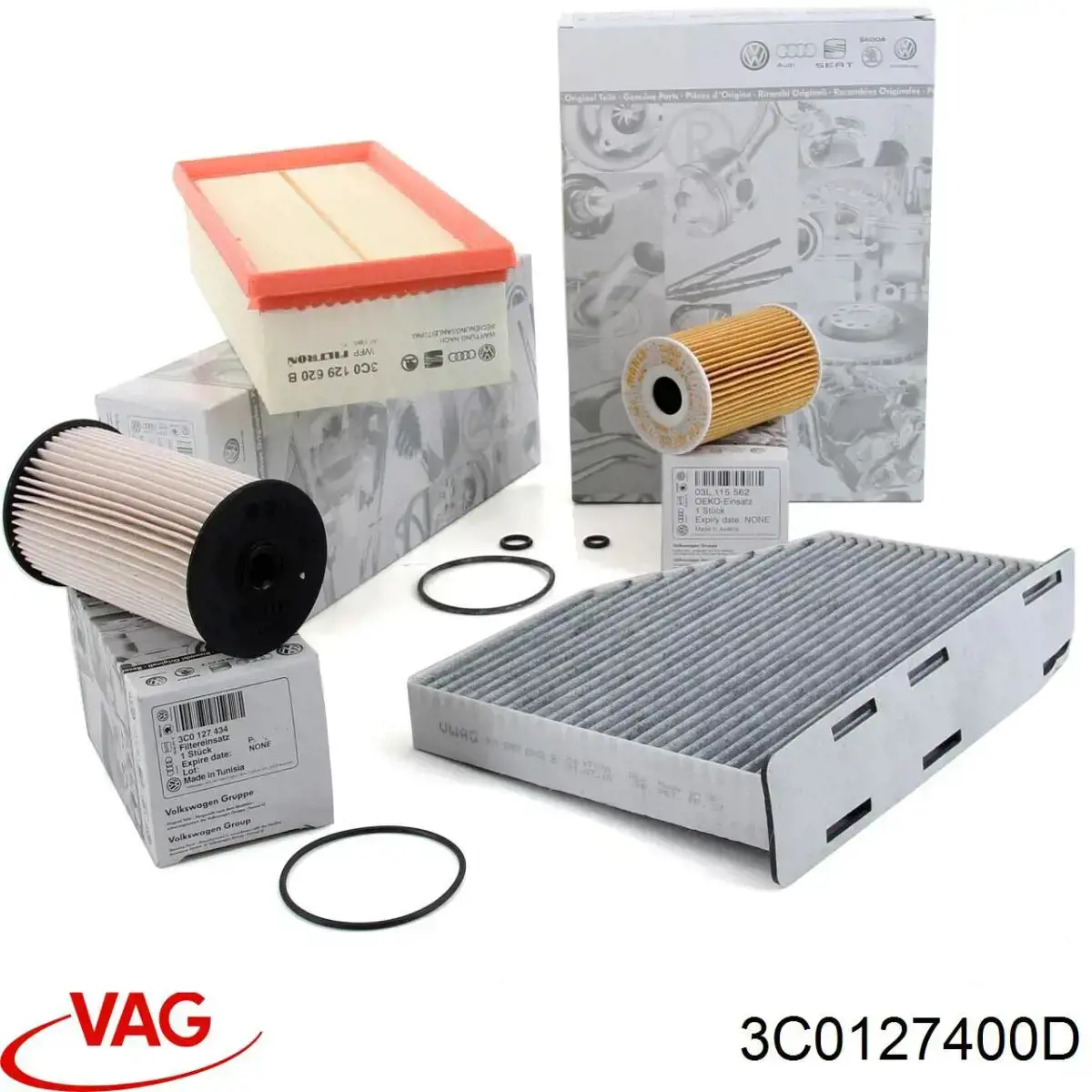 Купити 3C0127400D VAG Корпус паливного фільтра
