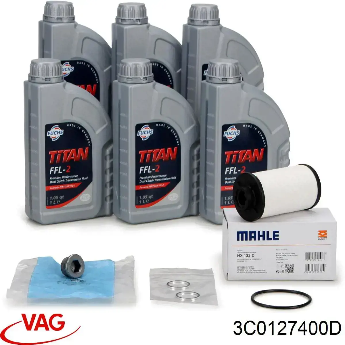 Корпус паливного фільтра 3C0127400D VAG