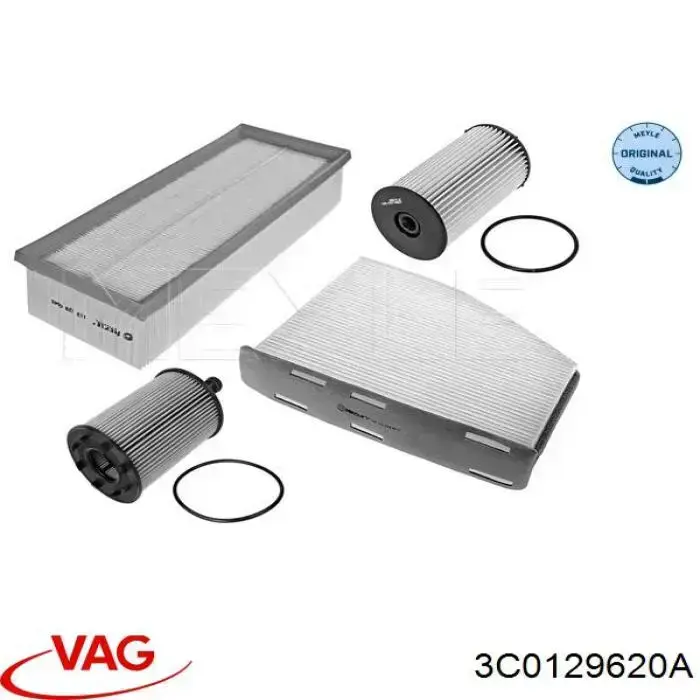 Повітряний фільтр 3C0129620A VAG