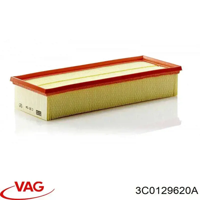 Купити 3C0129620A VAG Автомобільний фільтр повітря