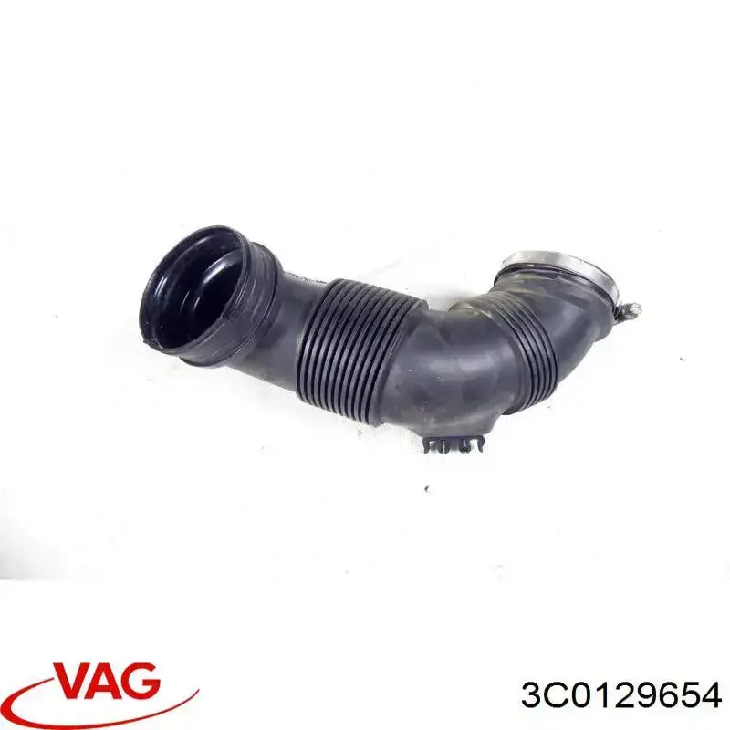 Патрубок витратоміра повітря 3C0129654 VAG