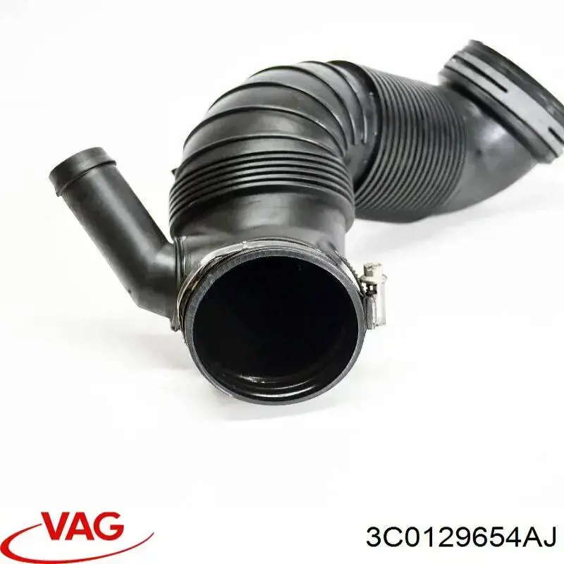 Купити 3C0129654AJ VAG Патрубок повітряний, вихід повітряного фільтра