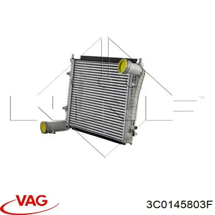 Система охолодження наддувочного повітря VAG 3C0145803F ціна, від 63.35 USD