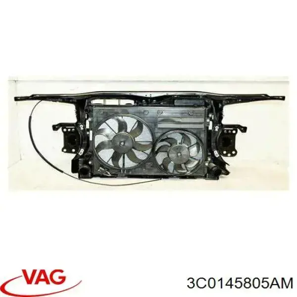Купити 3C0145805AM VAG Радіатор интеркуллера
